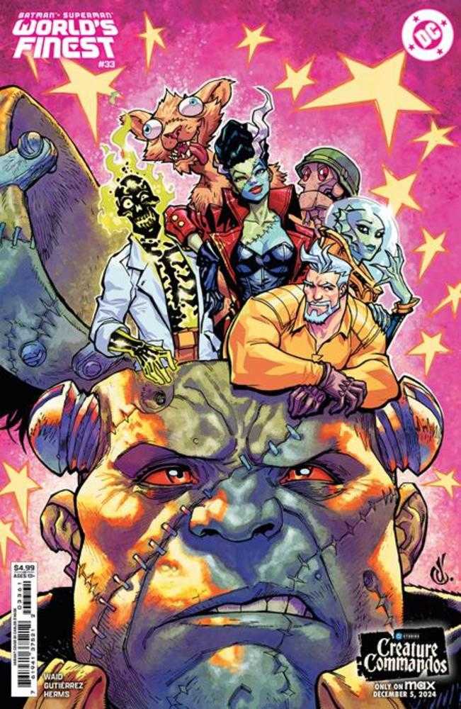 Batman Superman Worlds Finest #33 Cover D Carlos Danda Creature Commandos Card Stock Variant | Odin's Place
