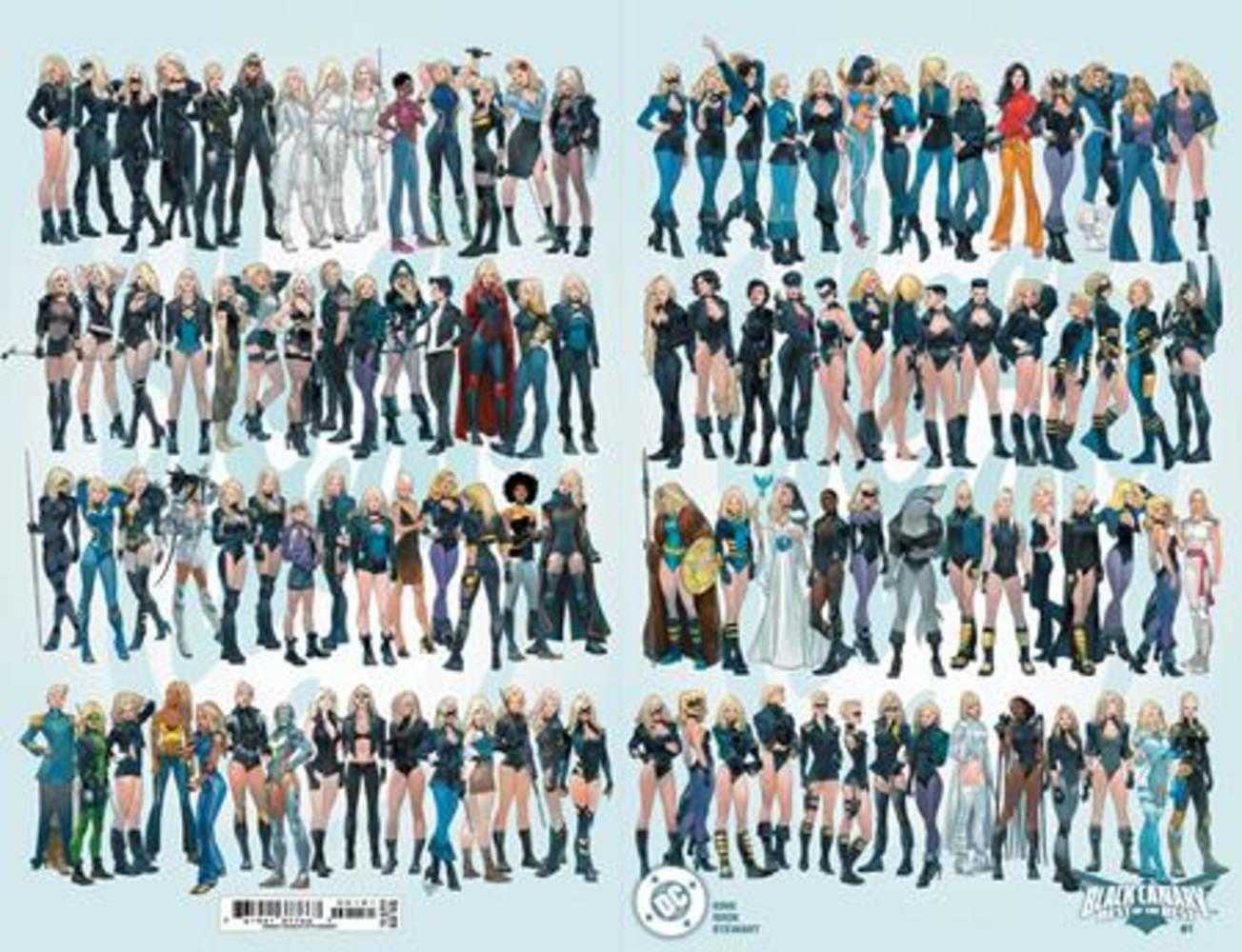 Black Canary Best Of The Best #1 (Of 6) Cover C Otto Schmidt Wraparound Card Stock Variant | Odin's Place