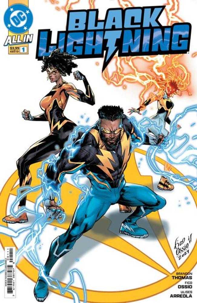 Black Lightning #1 Cover A Fico Ossio | Odin's Place