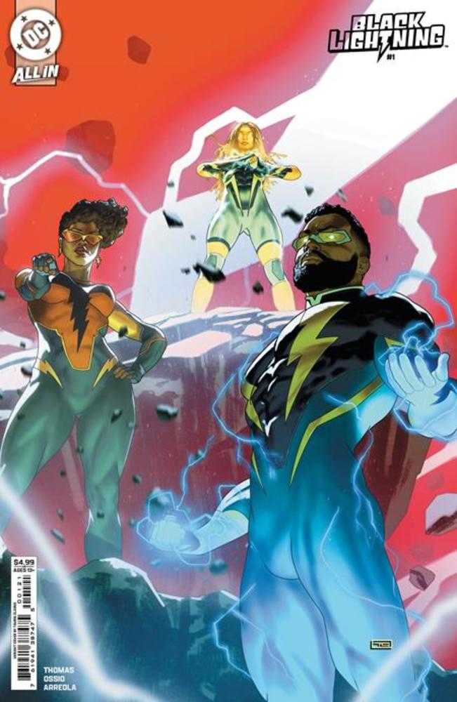 Black Lightning #1 Cover B Taurin Clarke Card Stock Variant | Odin's Place