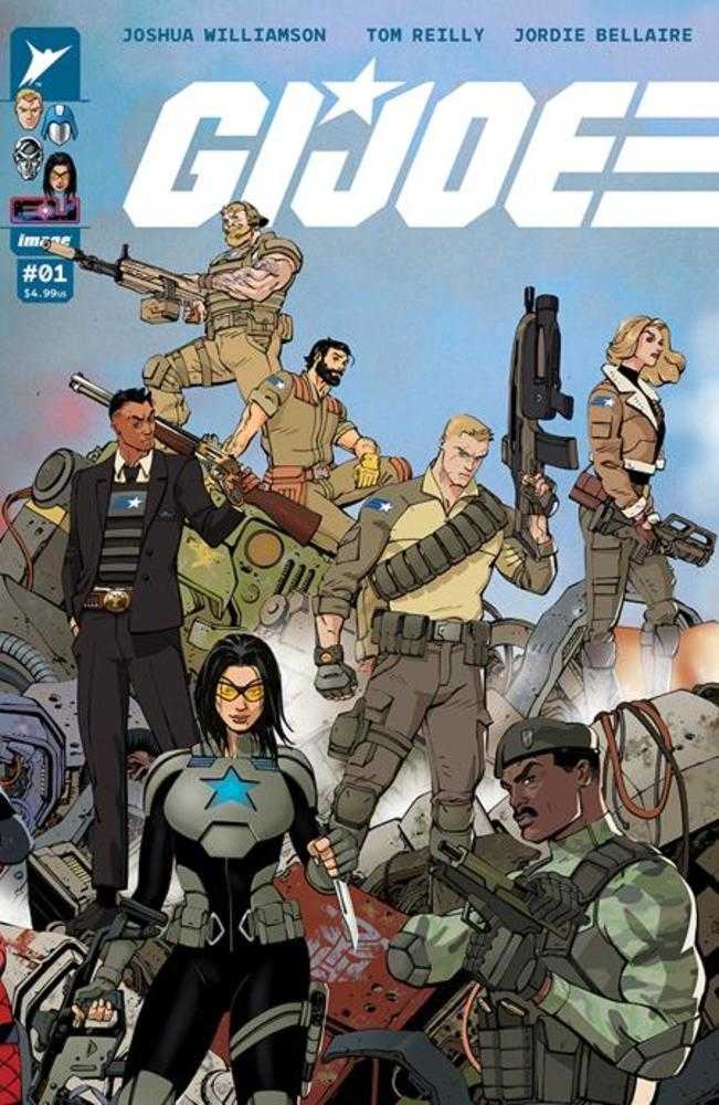 G.I. Joe #1 Cover P Tom Reilly Wraparound Foil Variant | Odin's Place