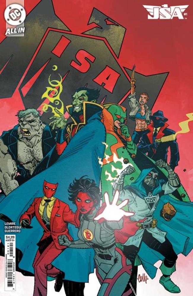 JSA #1 Cover B Cully Hamner Card Stock Variant | Odin's Place