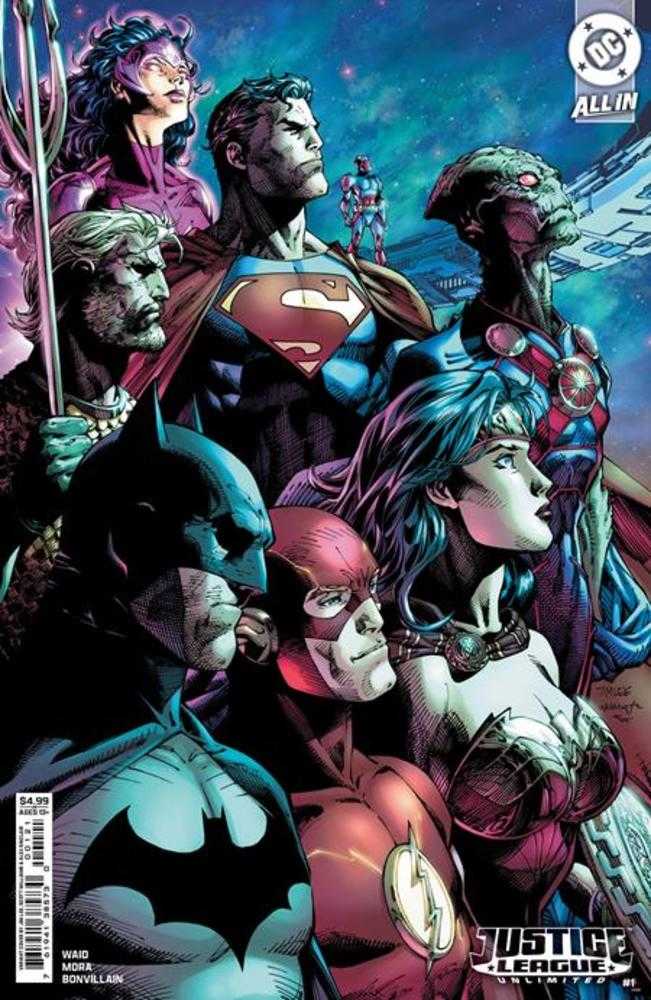 Justice League Unlimited #1 Cover B Jim Lee Card Stock Variant | Odin's Place