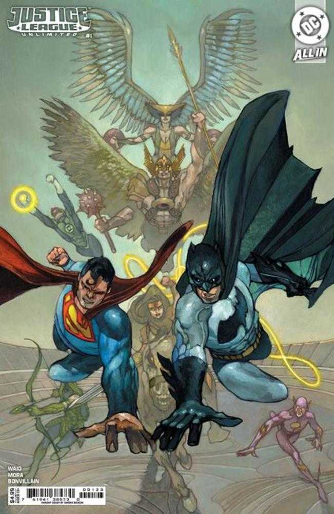 Justice League Unlimited #1 Cover F Simone Bianchi Card Stock Variant | Odin's Place