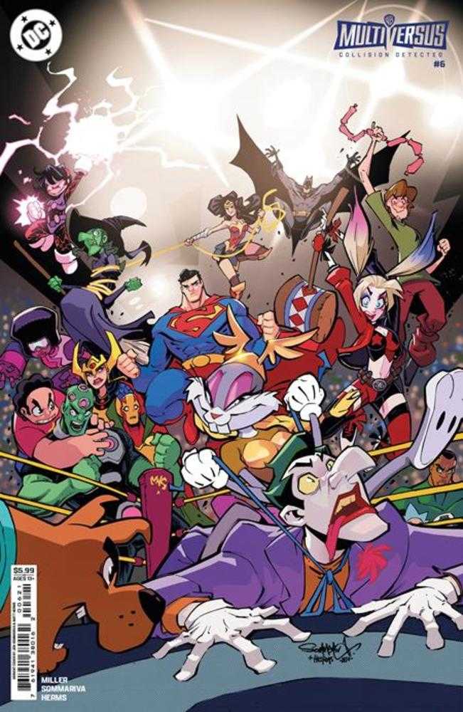 Multiversus Collision Detected #6 (Of 6) Cover B Jon Sommariva Card Stock Variant | Odin's Place