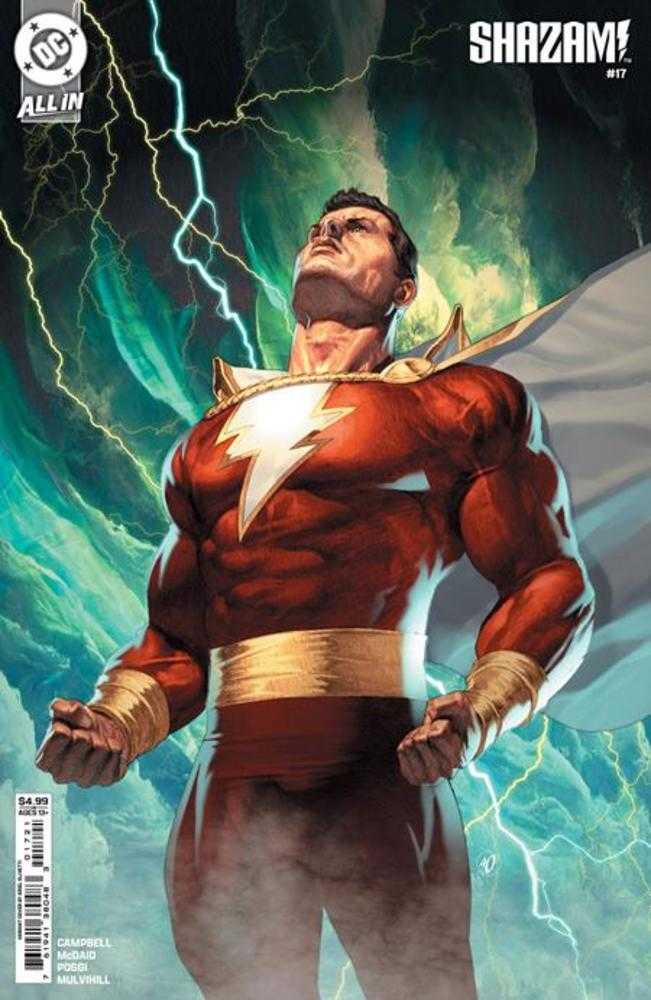 Shazam #17 Cover B Ariel Olivetti Card Stock Variant | Odin's Place
