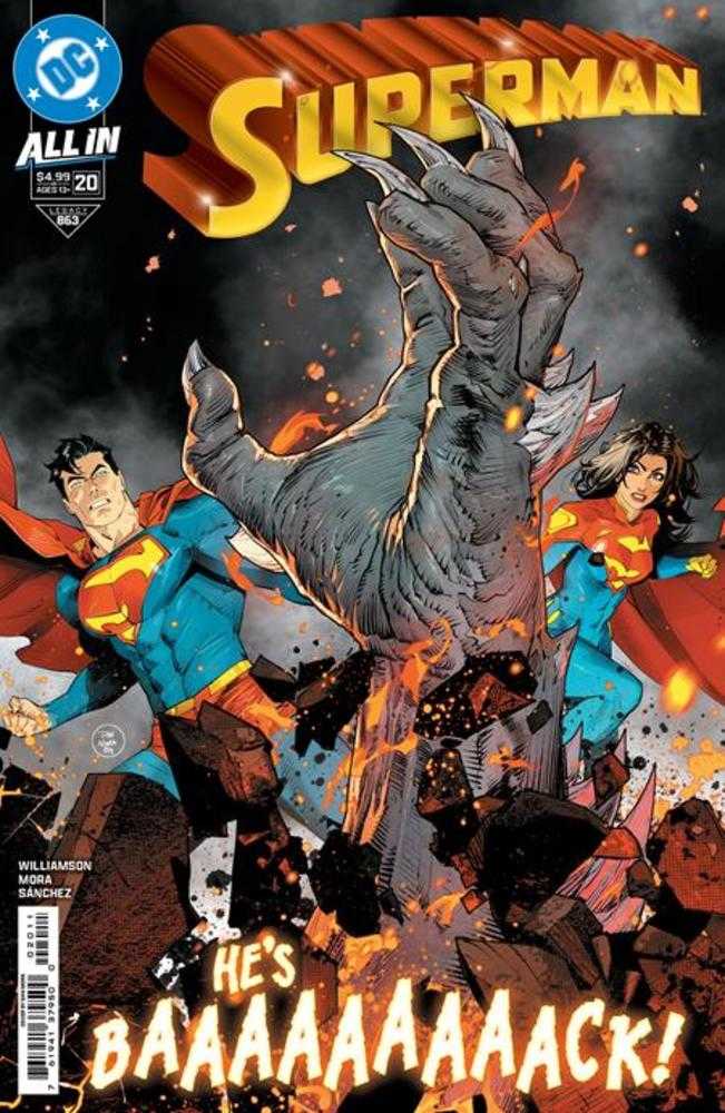 Superman #20 Cover A Dan Mora | Odin's Place