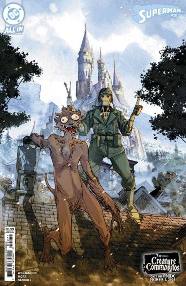 Superman #20 Cover E Carmine Di Giandomenico Creature Commandos Card Stock Variant | Odin's Place