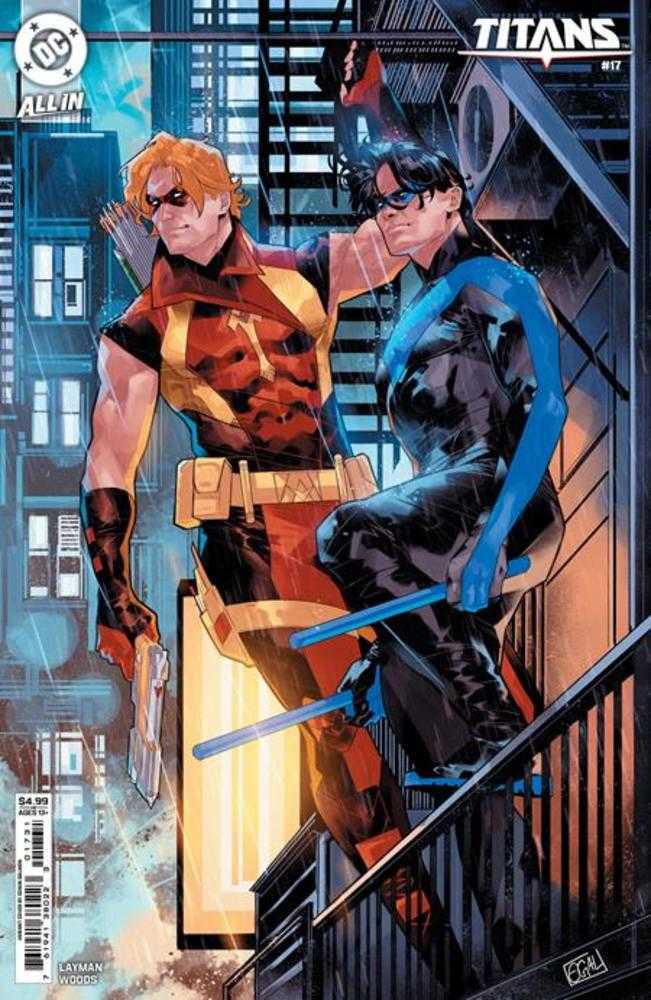 Titans #17 Cover C Edwin Galmon Card Stock Variant | Odin's Place