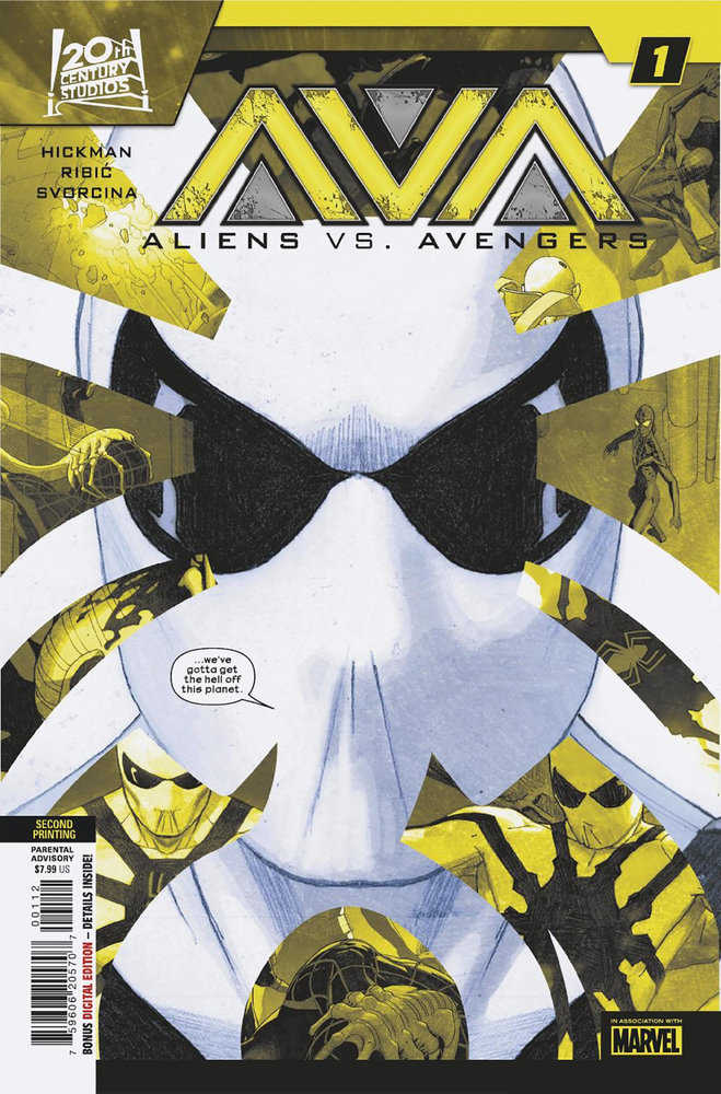 Aliens vs. Avengers #1 Esad Ribic 2nd Print Variant | Odin's Place
