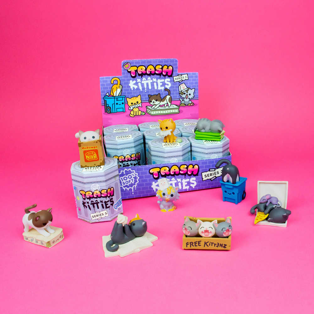 Trash Kitties Series 3 Mystery Box Case Of 9 | Odin's Place