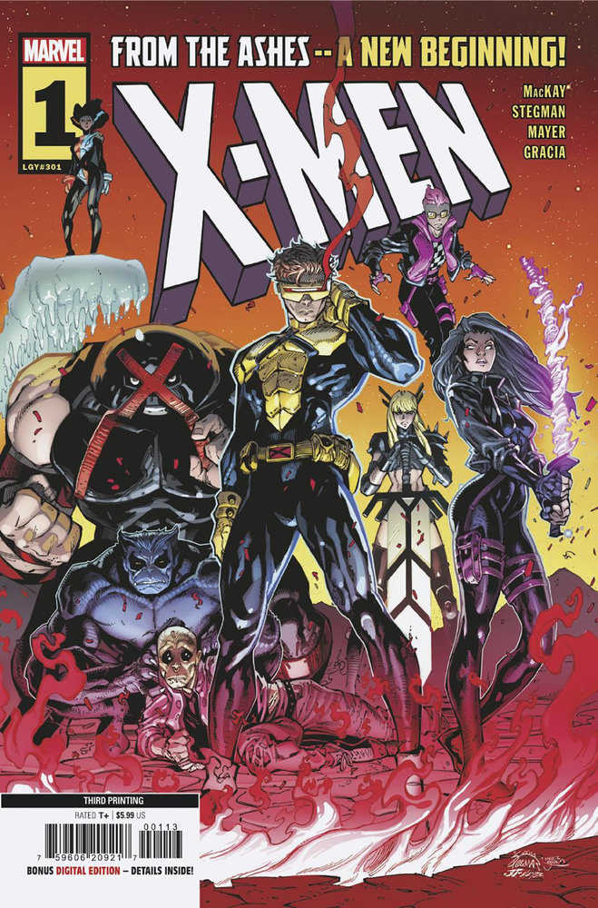 X-Men #1 Ryan Stegman 3RD Printing Variant | Odin's Place