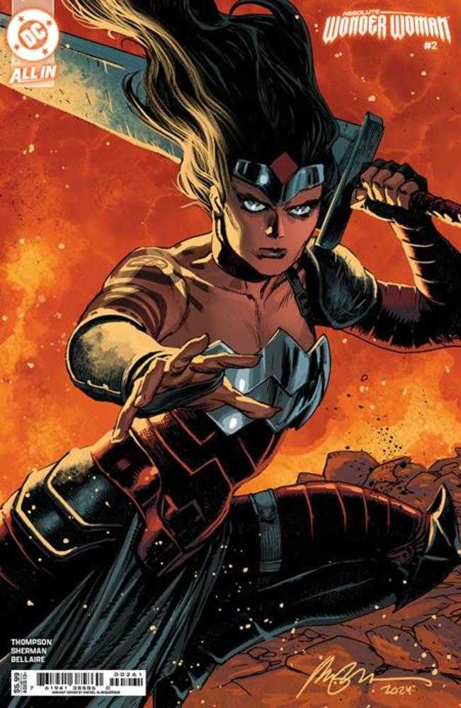 Absolute Wonder Woman #2 Cover F Rafael Albuquerque Card Stock Variant | Odin's Place