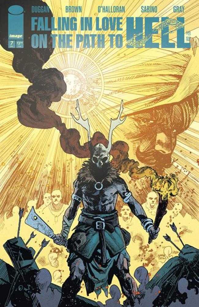 Falling In Love On The Path To Hell #7 Cover A Garry Brown (Mature) | Odin's Place