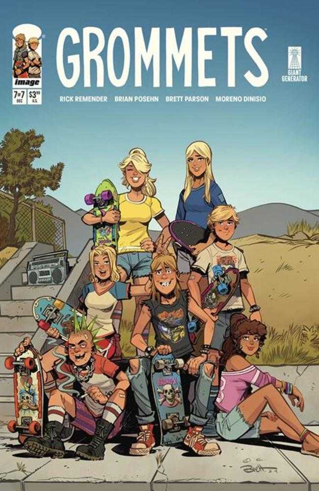 Grommets #7 (Of 7) Cover A Brett Parson | Odin's Place