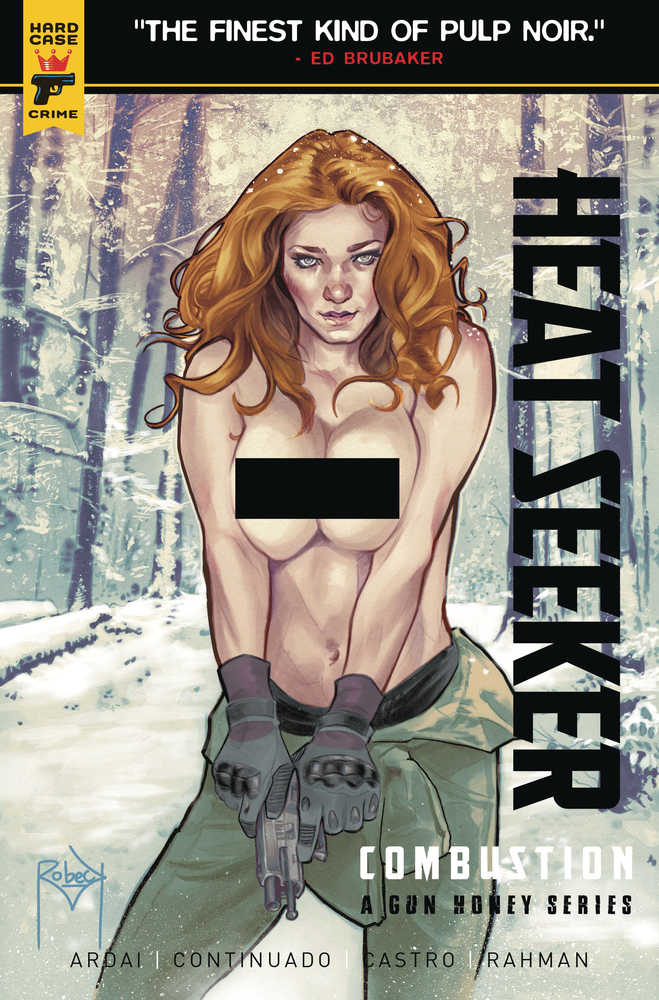 Heat Seeker Combustion Gun Honey Series #2 Cover F Robeck Nude | Odin's Place