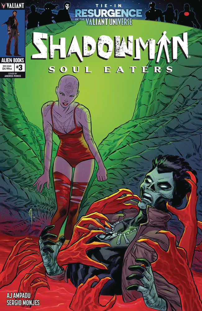 Shadowman Soul Eaters #3 (Of 4) Cover B Ponce | Odin's Place