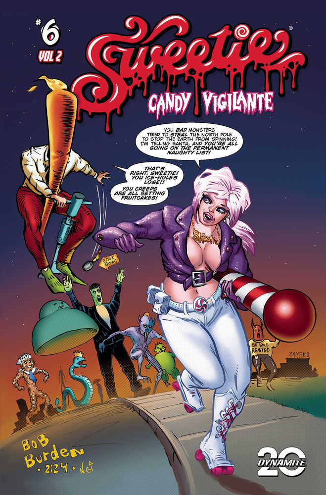 Sweetie Candy Vigilante Volume 2 #6 Cover B Burden (Mature) | Odin's Place