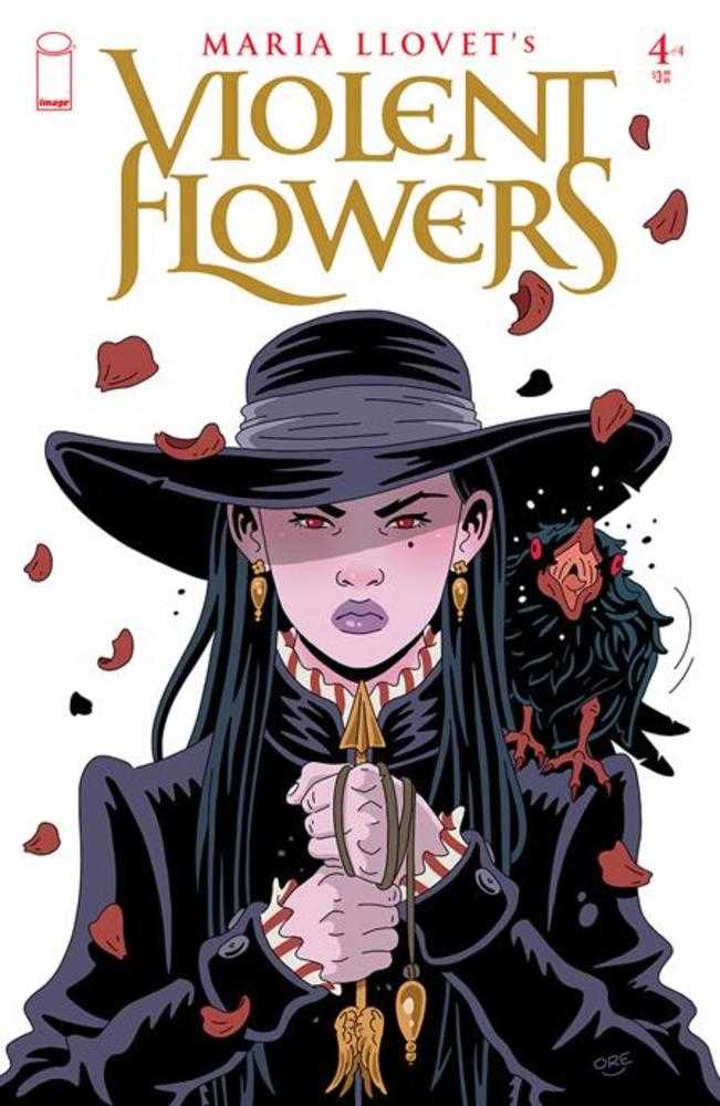 Violent Flowers #4 (Of 4) Cover D Jesus Orellana Variant (Mature) | Odin's Place