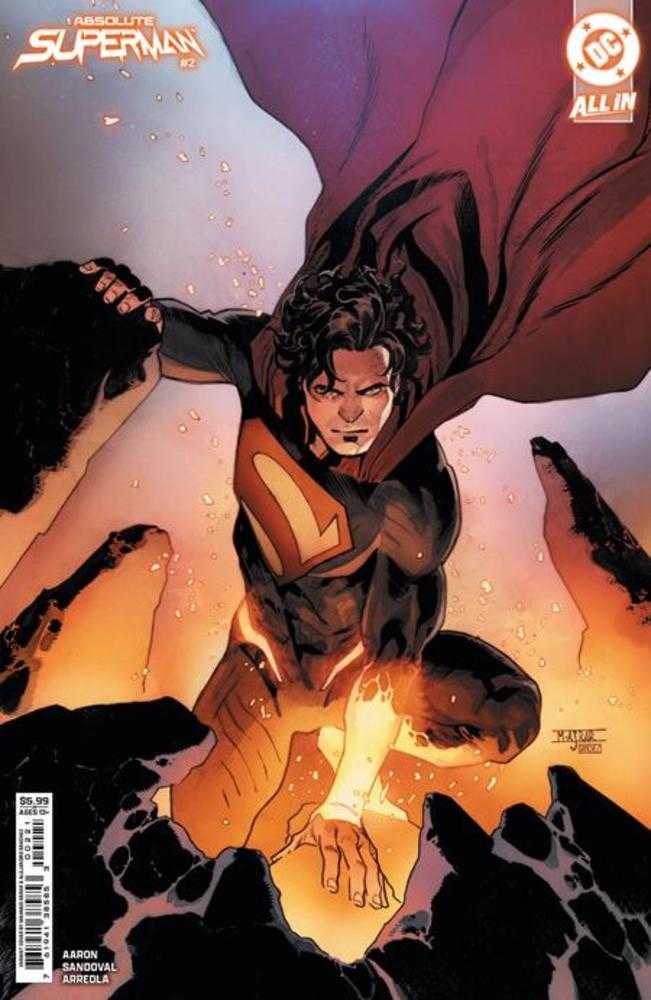 Absolute Superman #2 Cover B Mahmud Asrar Card Stock Variant | Odin's Place