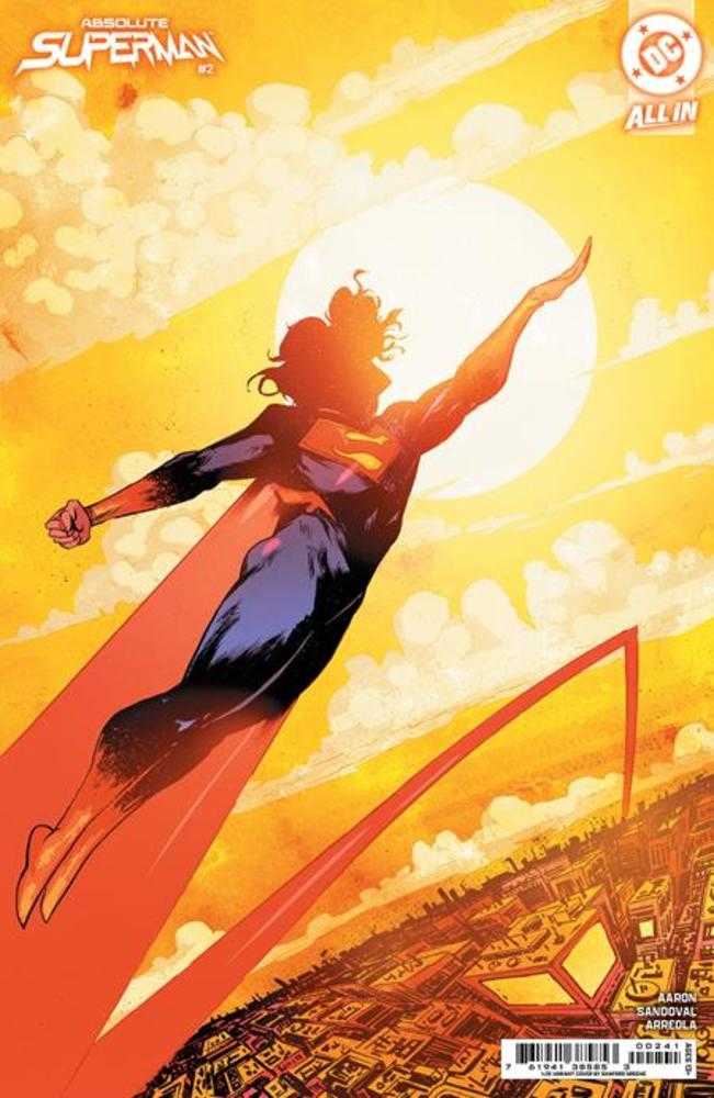 Absolute Superman #2 Cover D 1 in 25 Sanford Greene Card Stock Variant | Odin's Place