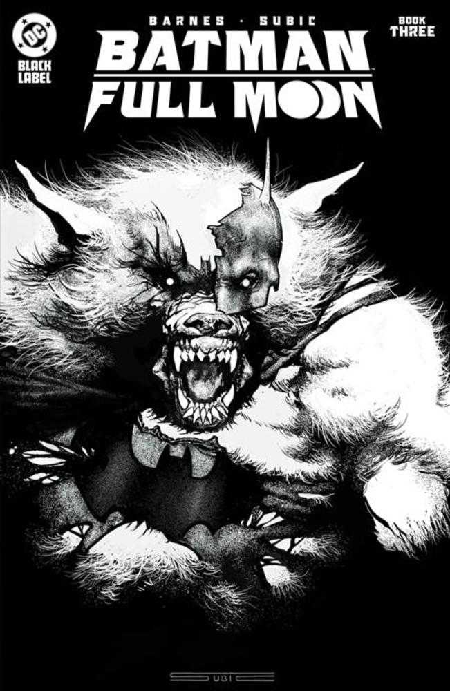 Batman Full Moon #3 (Of 4) Cover A Stevan Subic Glow-In-The-Dark (Mature) | Odin's Place