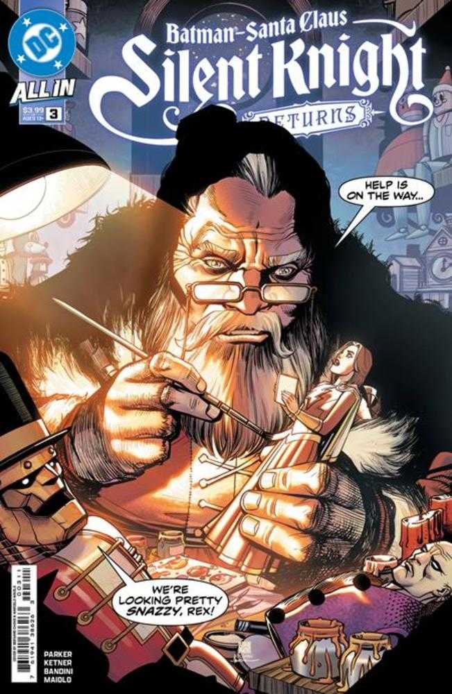 Batman Santa Claus Silent Knight Returns #3 (Of 5) Cover A Bernard Chang | Odin's Place