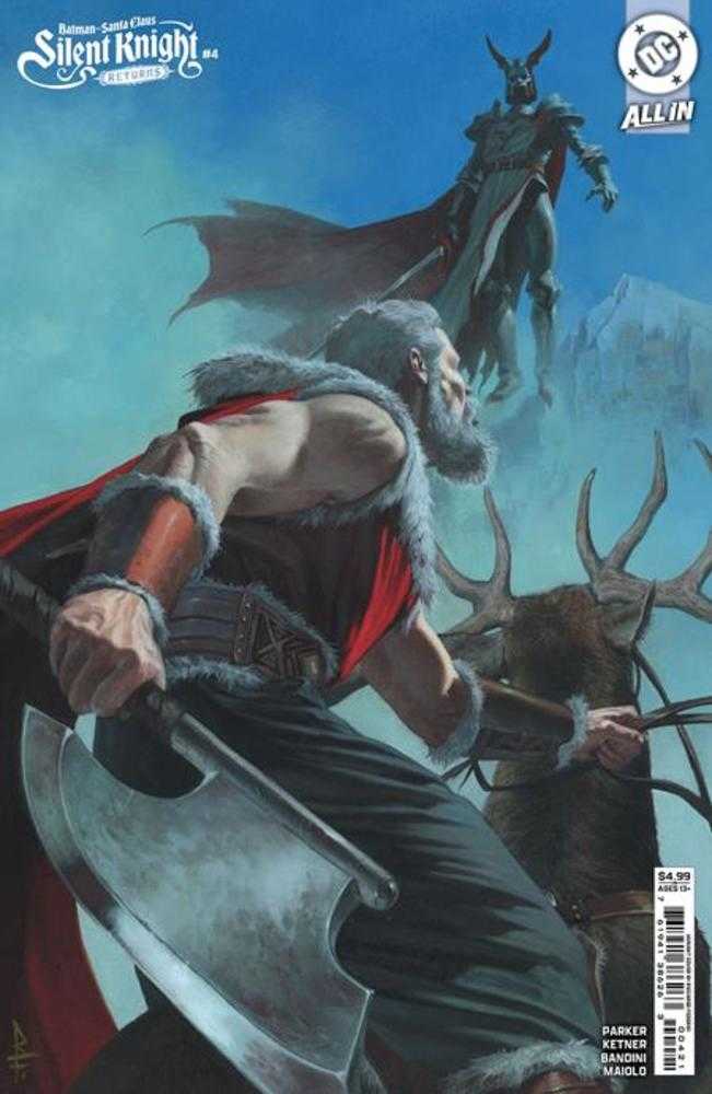Batman Santa Claus Silent Knight Returns #4 (Of 5) Cover B Riccardo Federici Card Stock Variant | Odin's Place