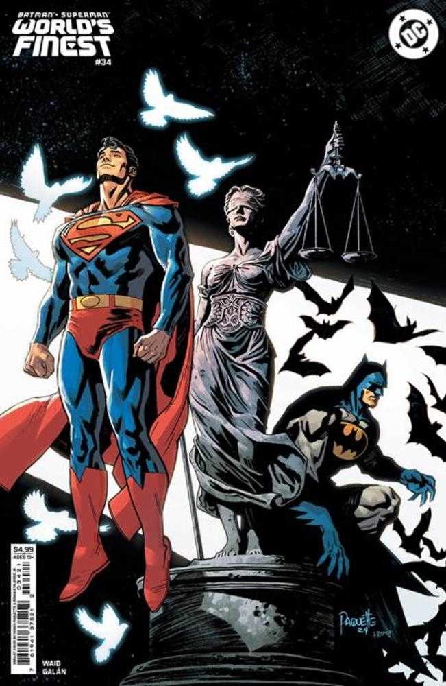 Batman Superman Worlds Finest #34 Cover B Yanick Paquette Card Stock Variant | Odin's Place