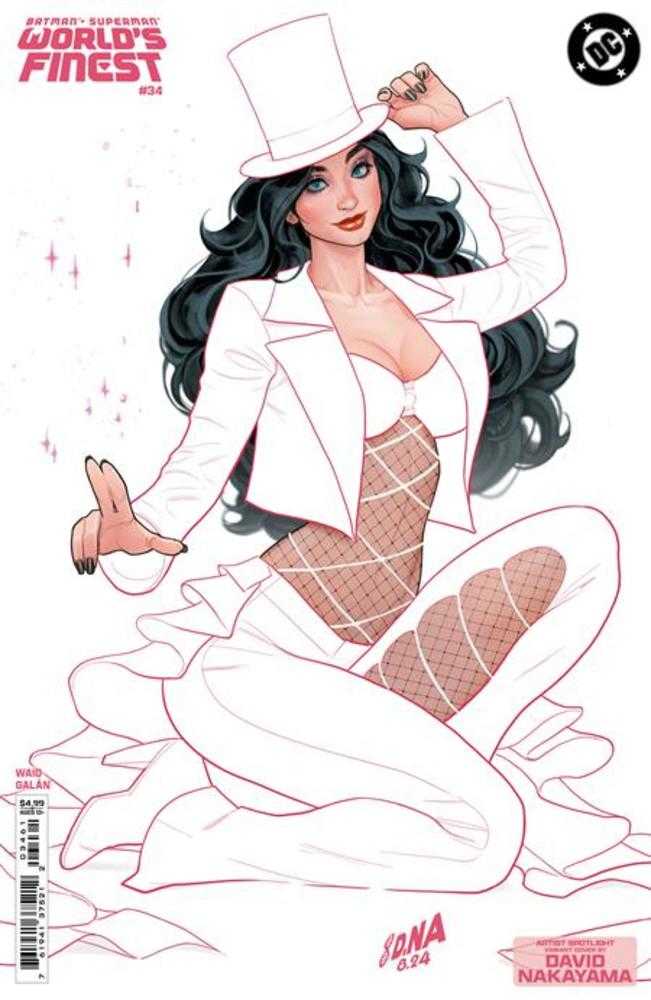 Batman Superman Worlds Finest #34 Cover D David Nakayama Artist Spotlight Card Stock Variant | Odin's Place