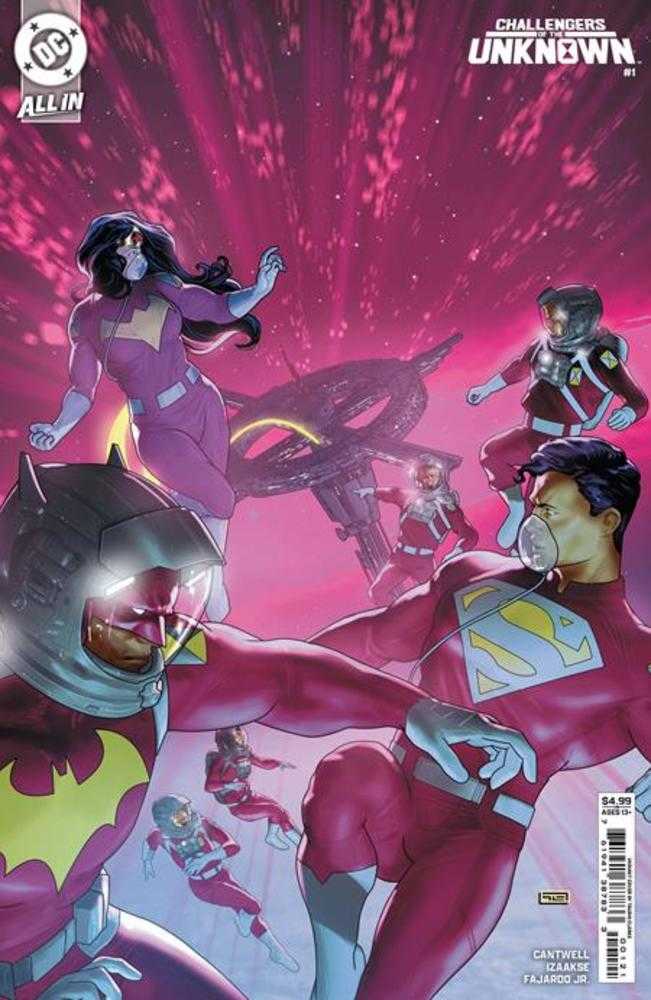 Challengers Of The Unknown #1 (Of 6) Cover B Taurin Clarke Card Stock Variant | Odin's Place