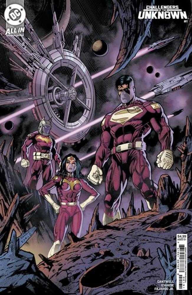 Challengers Of The Unknown #1 (Of 6) Cover C Danny Earls Card Stock Variant | Odin's Place