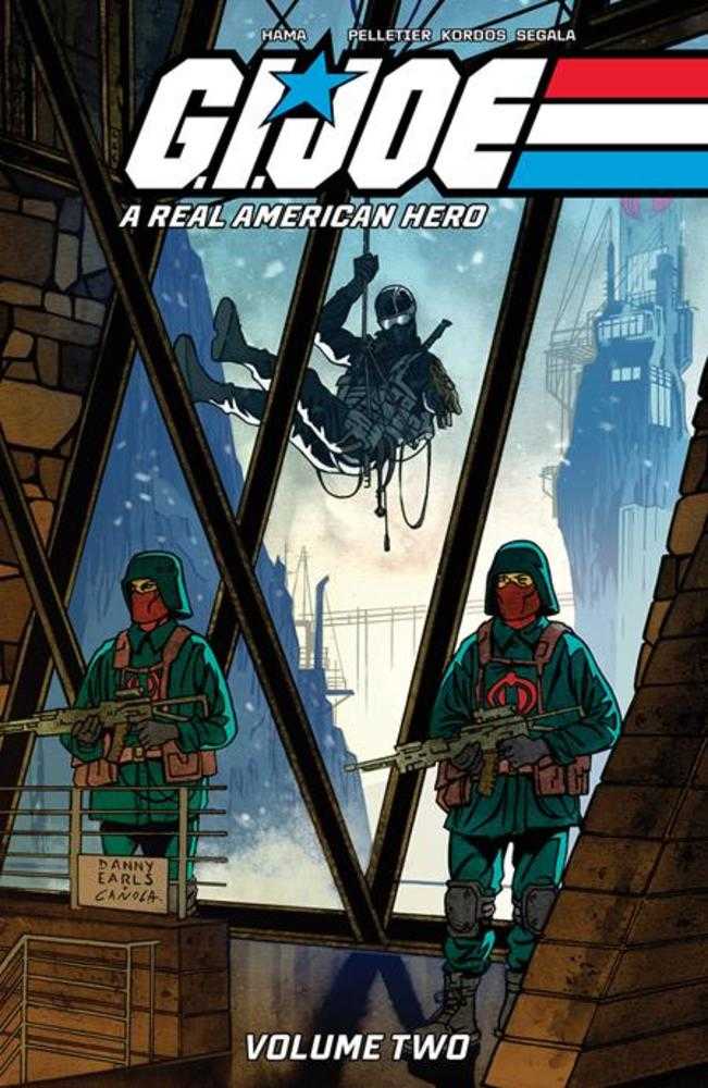 G.I. Joe A Real American Hero TPB Volume 02 Direct Market Exclusive Danny Earls Cover | Odin's Place