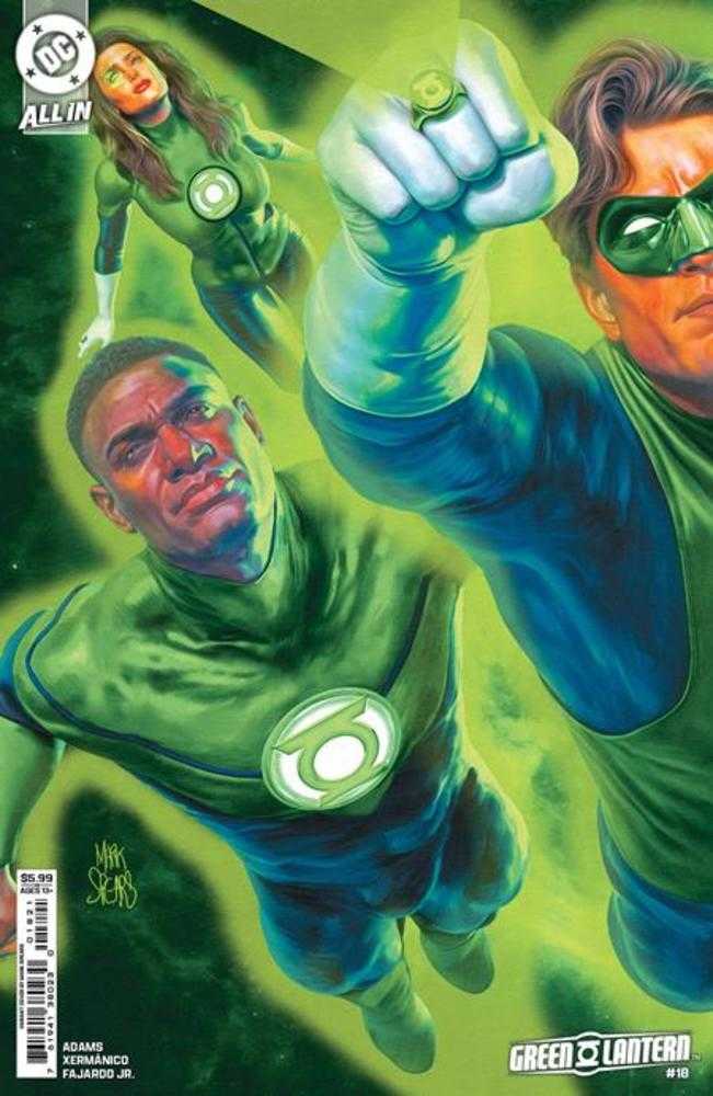 Green Lantern #18 Cover B Mark Spears Connecting Card Stock Variant | Odin's Place