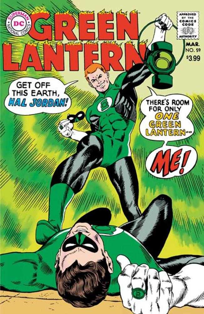 Green Lantern #59 Facsimile Edition Cover A Gil Kane & Murphy Anderson | Odin's Place