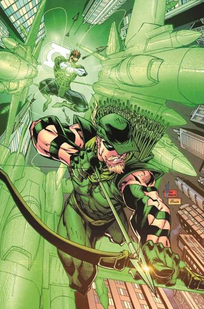 Green Lantern Green Arrow Worlds Finest Special #1 (One Shot) Cover C V Ken Marion Card Stock Variant | Odin's Place