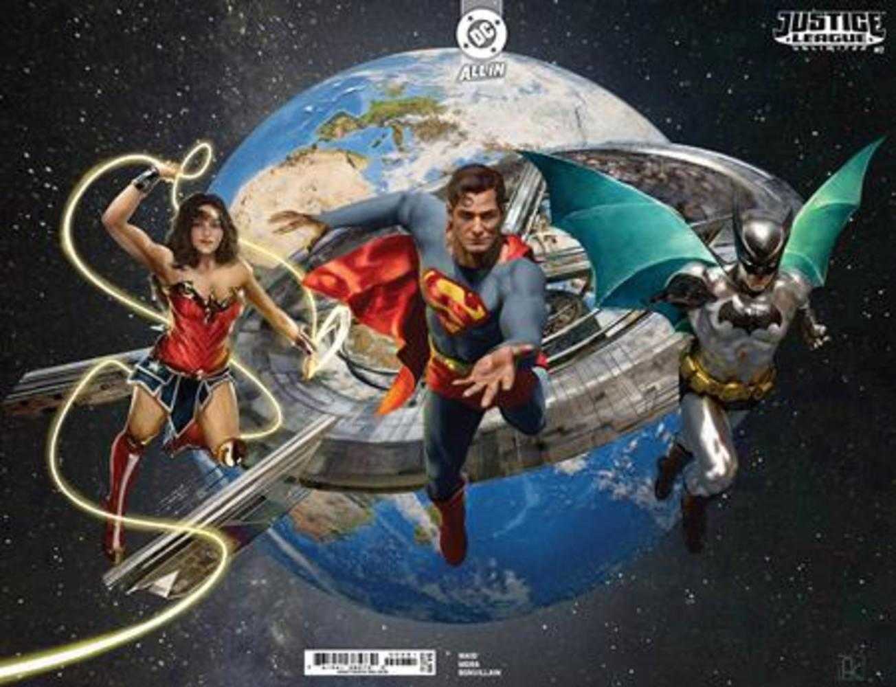 Justice League Unlimited #2 Cover D Ariel Colon Wraparound Card Stock Variant | Odin's Place