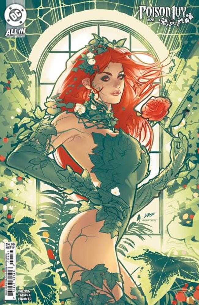 Poison Ivy #28 Cover C Pablo Villalobos Card Stock Variant | Odin's Place