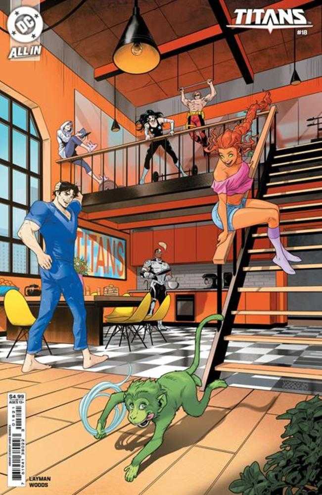 Titans #18 Cover C Vasco Georgiev Card Stock Variant | Odin's Place