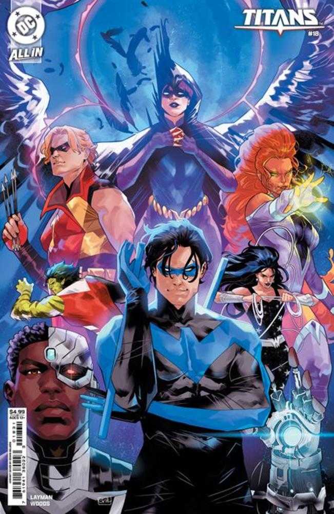 Titans #18 Cover B Edwin Galmon Card Stock Variant | Odin's Place