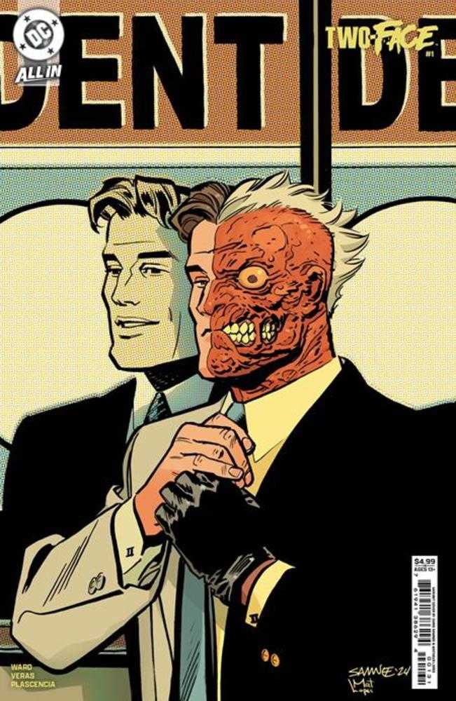 Two-Face #1 (Of 6) Cover C Chris Samnee Card Stock Variant | Odin's Place