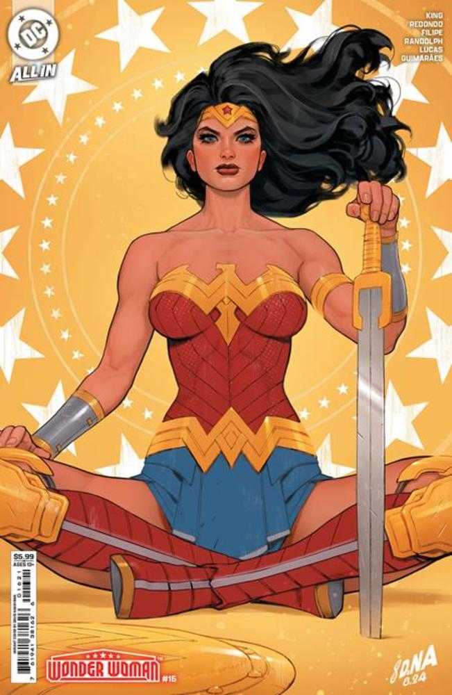 Wonder Woman #16 Cover B David Nakayama Card Stock Variant | Odin's Place