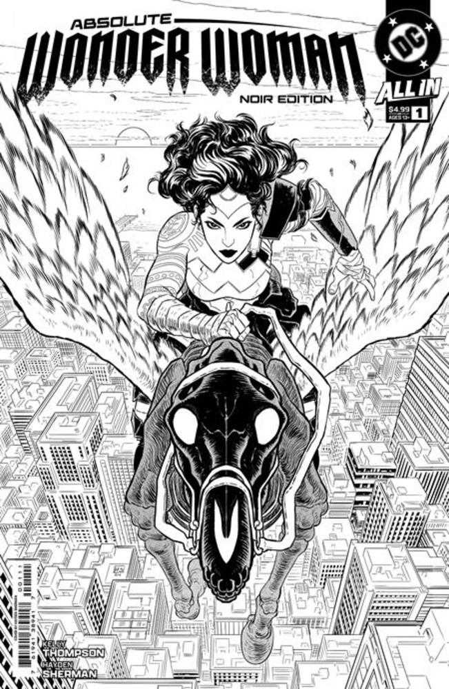 Absolute Wonder Woman Noir Edition #1 (One Shot) Cover A Hayden Sherman | Odin's Place