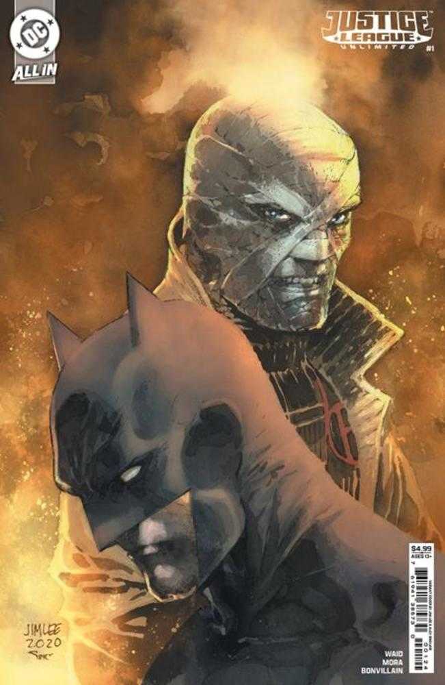 Justice League Unlimited #1 Cover M Jim Lee Hush Card Stock Variant | Odin's Place