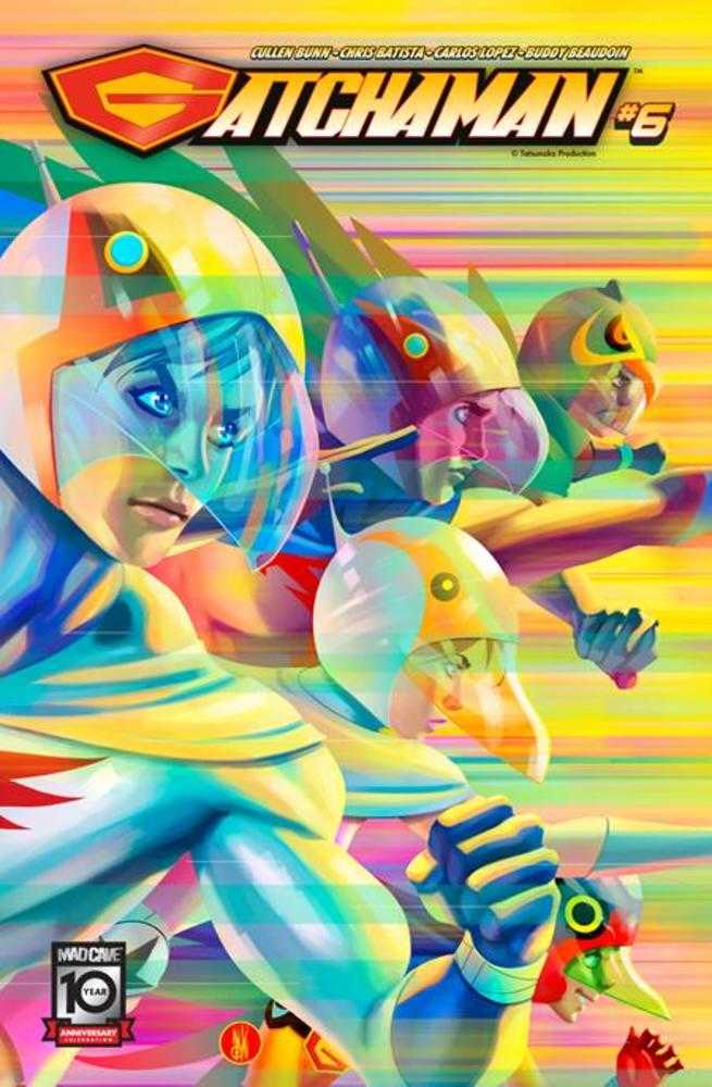 Gatchaman #6 Cover A Inaki Miranda | Odin's Place