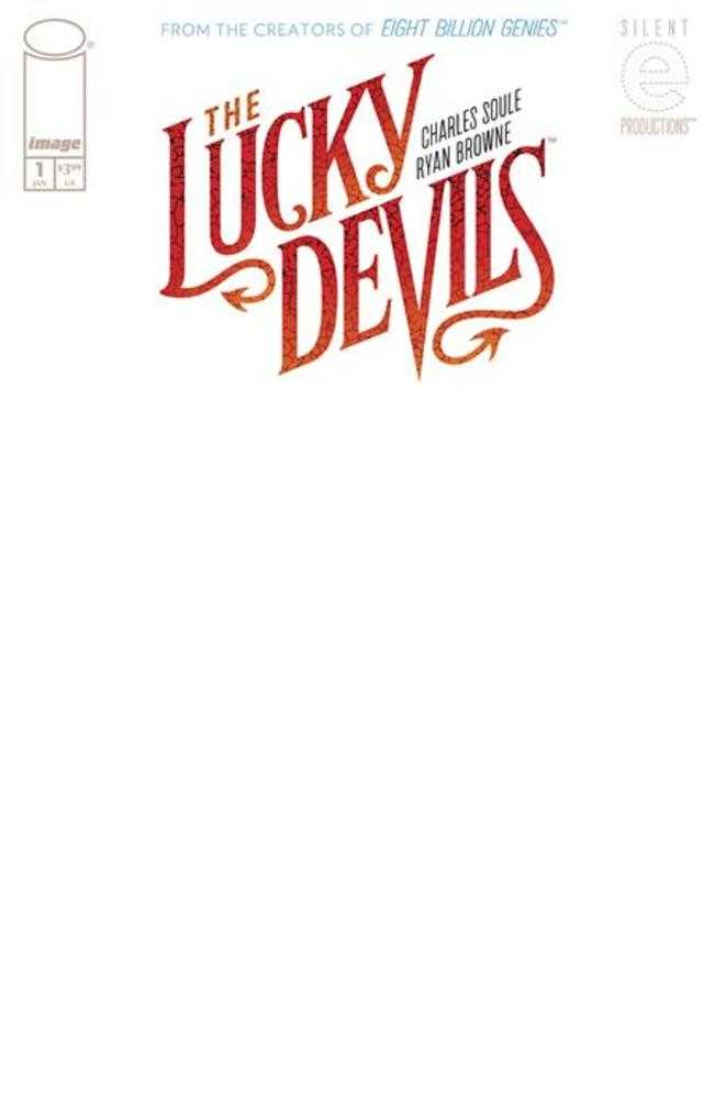 Lucky Devils #1 (Of 9) Cover C Blank Sketch Variant (Mature) | Odin's Place