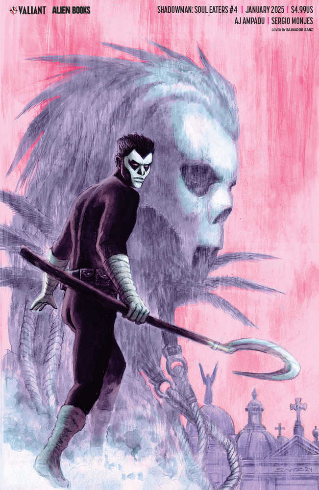 Shadowman Soul Eaters #4 (Of 4) Cover C Sanz Virgin | Odin's Place