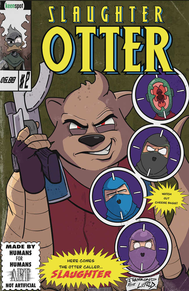 Slaughter Otter #2 Cover B J Hammond | Odin's Place