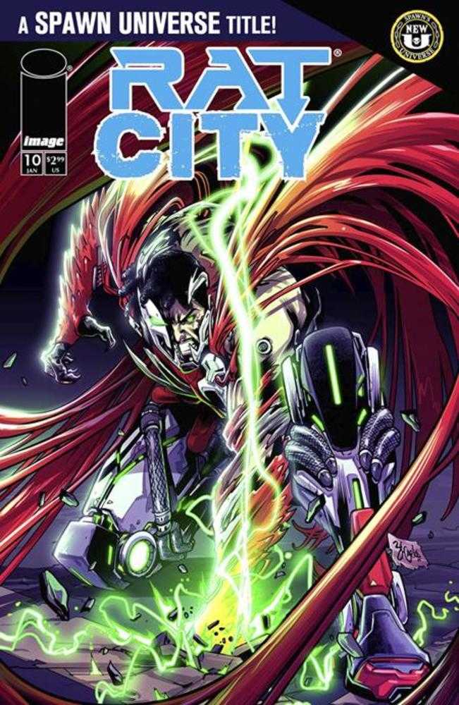 Spawn Rat City #10 Cover A Ze Carlos | Odin's Place