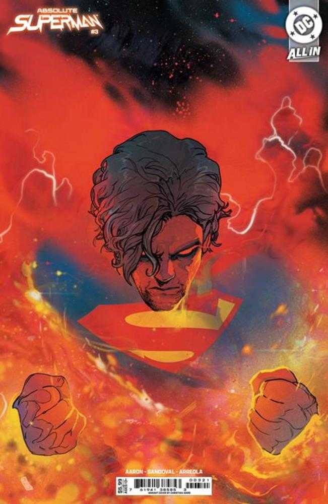 Absolute Superman #3 Cover C Christian Ward Card Stock Variant | Odin's Place